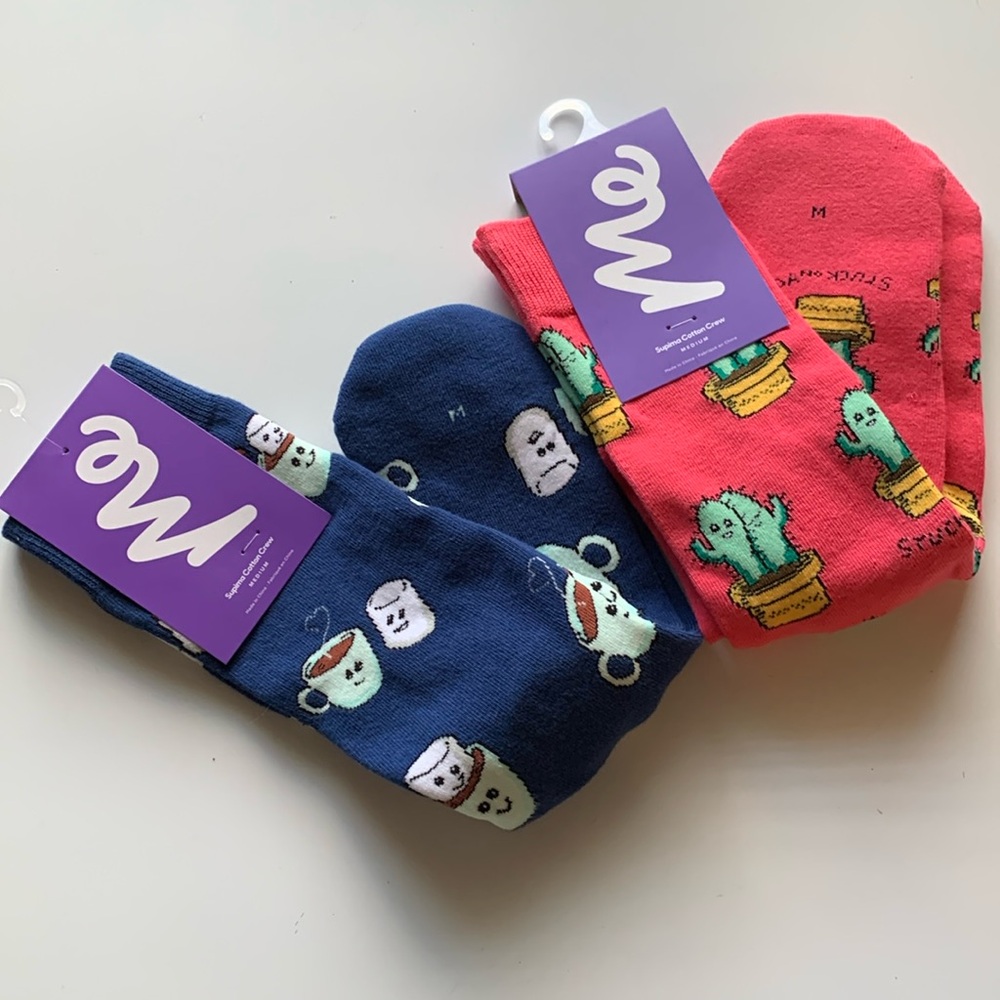 MeUndies crew socks